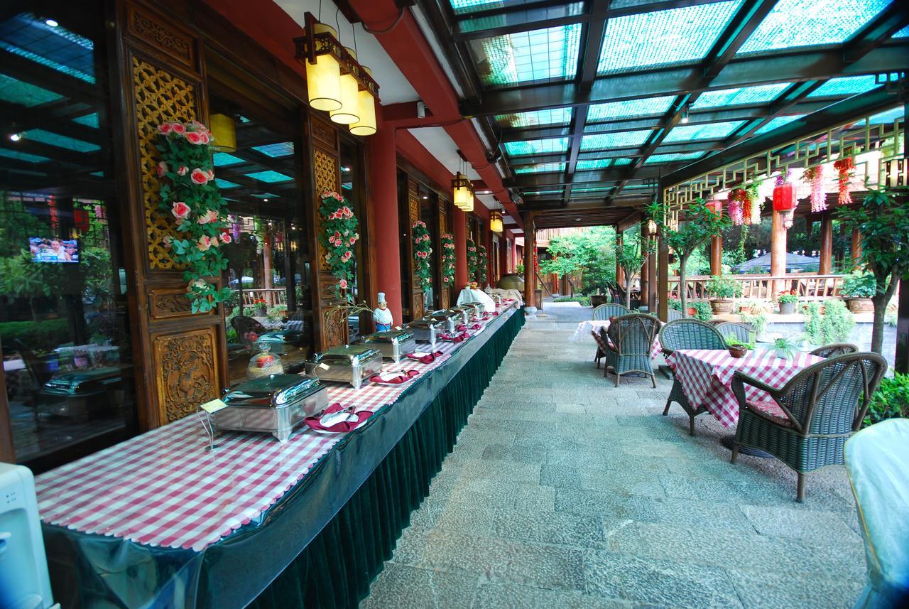 Lijiang Jinfu Hotel Exterior foto